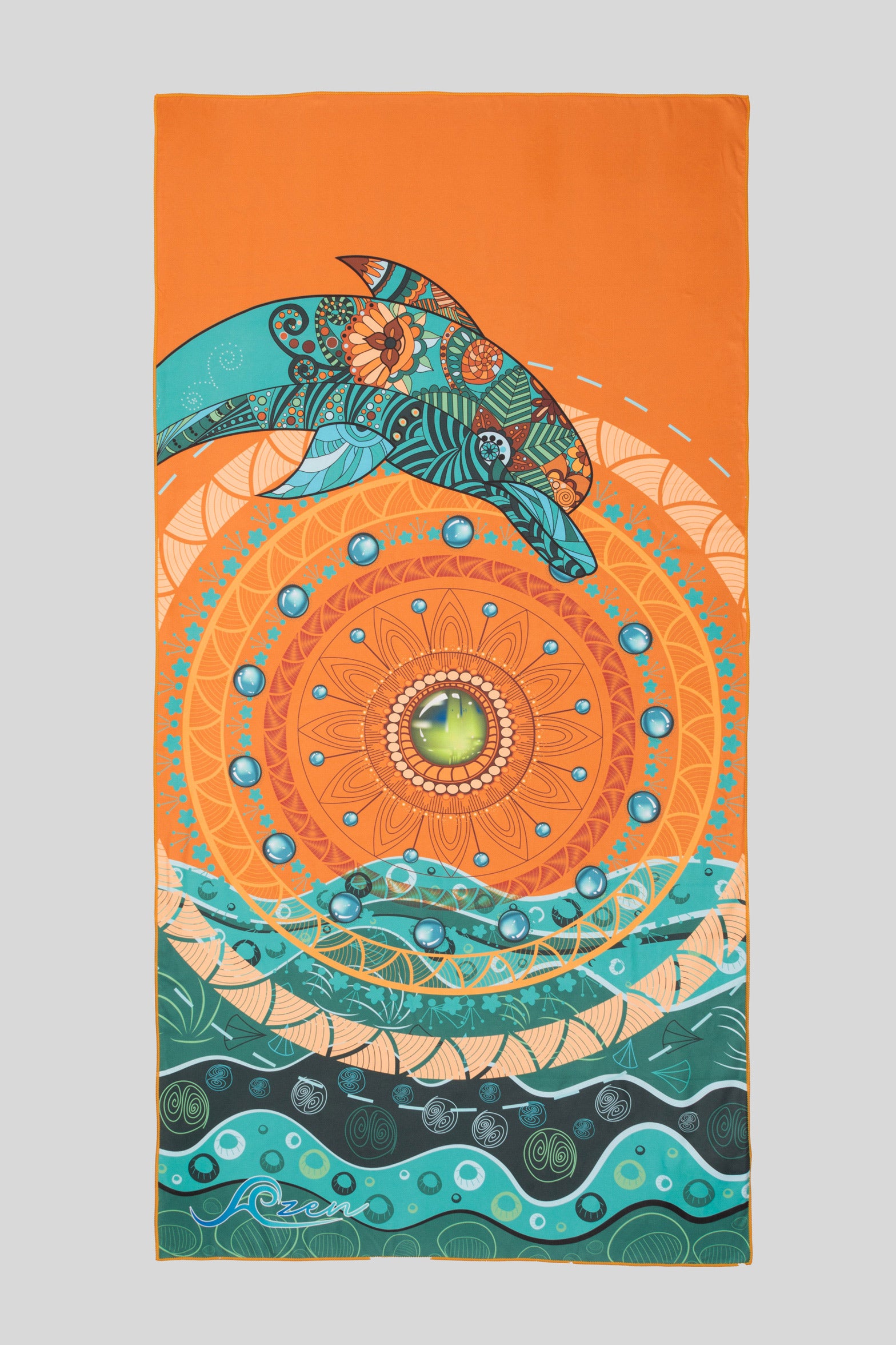 Dive Dreams Suede Beach Towel | Azen