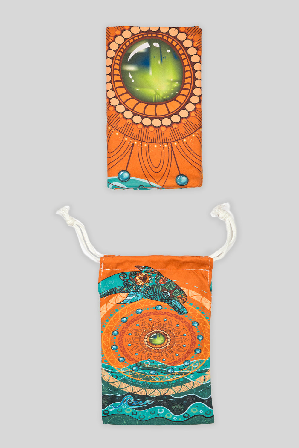 Dive Dreams Suede Beach Towel | Azen